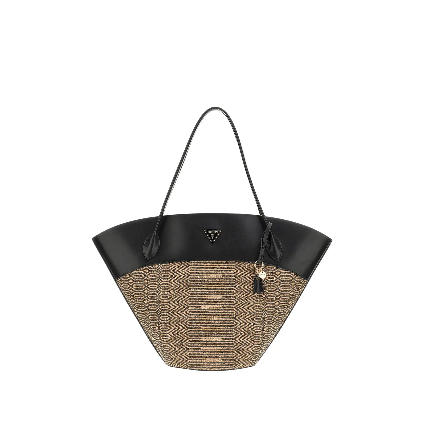 Borsa shopper Guess con stampa logo e dettagli eleganti