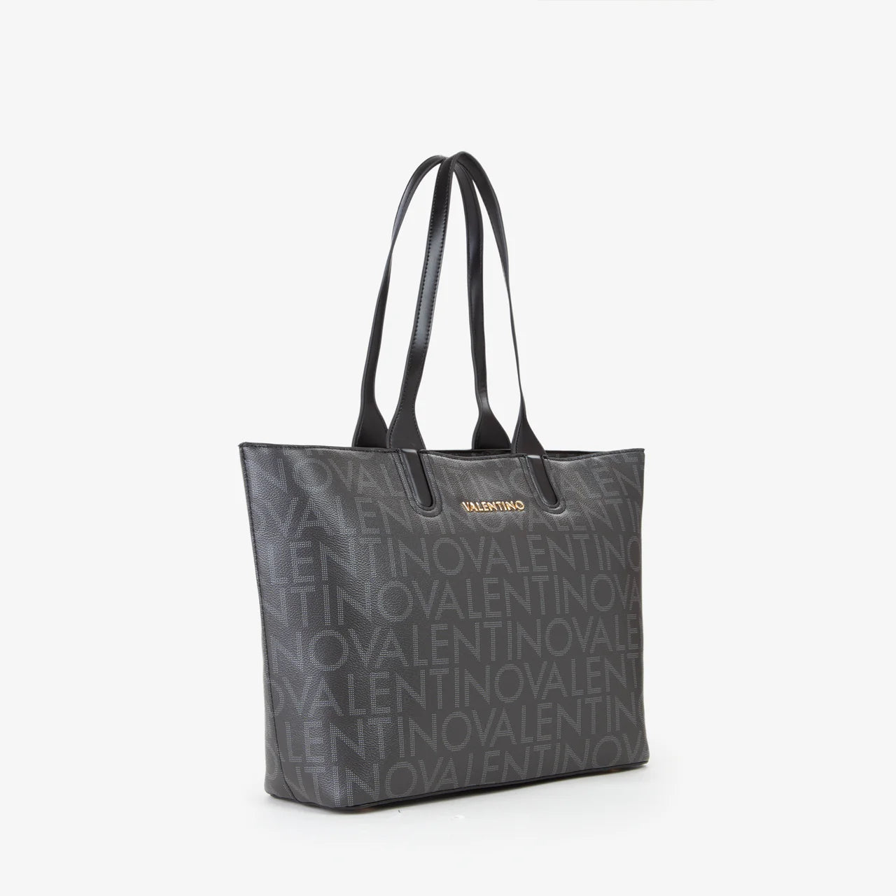 Valentino borsa shopper logata con doppi manici Nero TU | Giò Fashion
