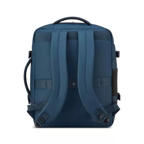 Roncato zaino da viaggio compatto con apertura totale e doppia portabilità BLU NOTTE TU | Giò Fashion