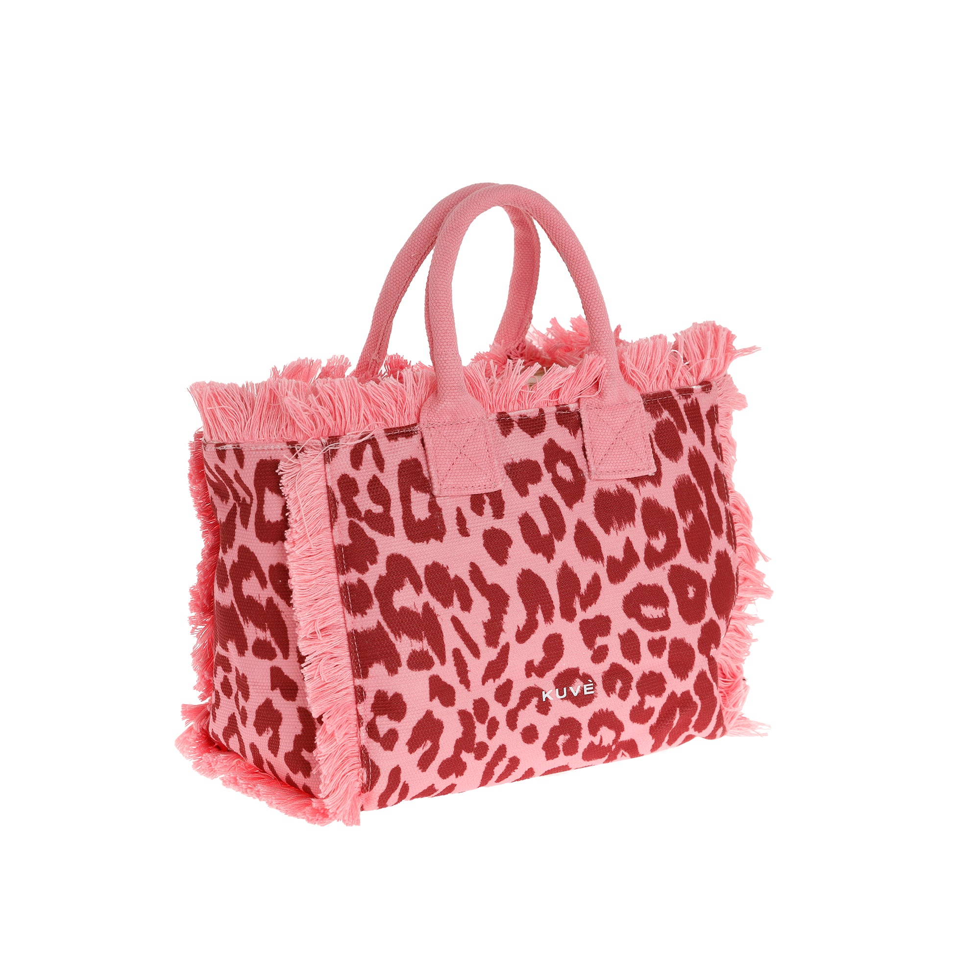 Borsa mare Kuve' Nautilius Leopard in ecopelle