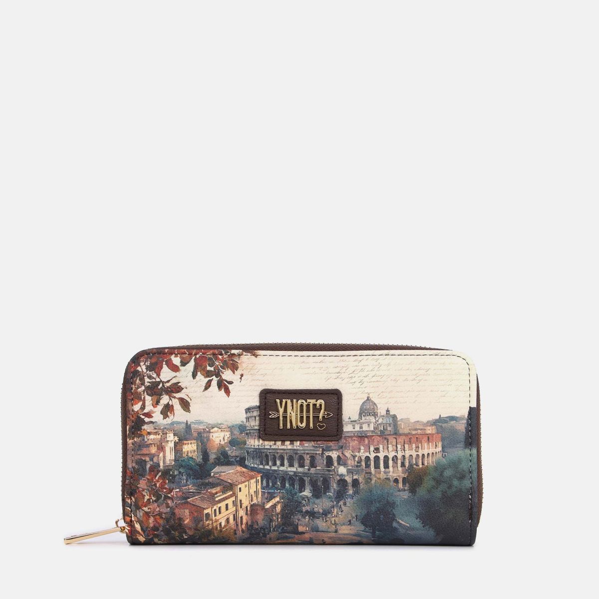 Portafoglio Donna City Painted con Zip