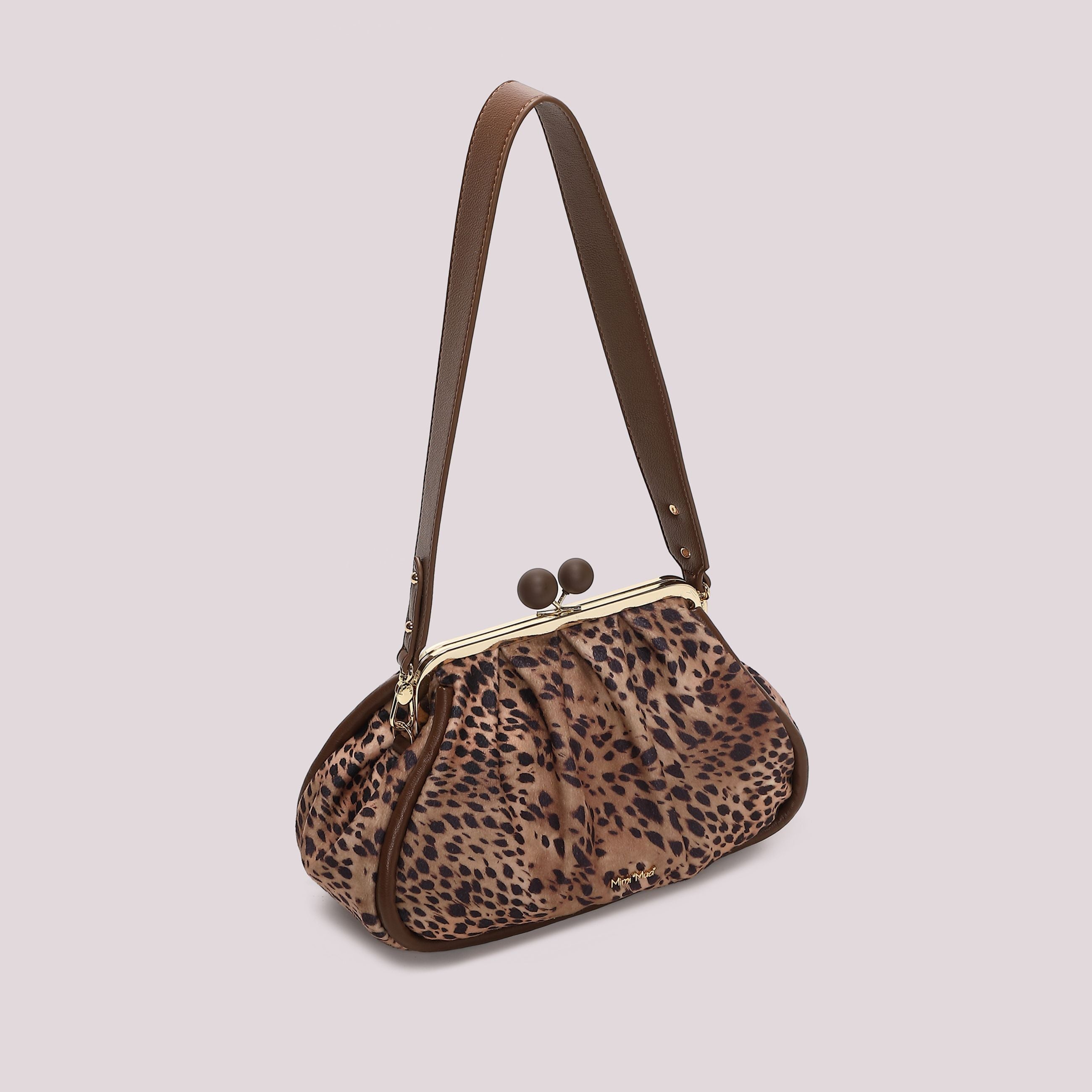 Borsa Clutch Donna Mimi Mua con Chiusura a Sfere