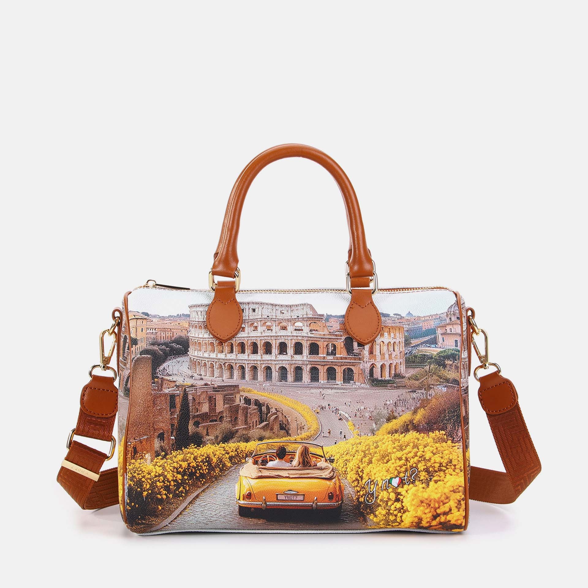 Y-Not Borsa Boston YesBag Giallo TU | Giò Fashion