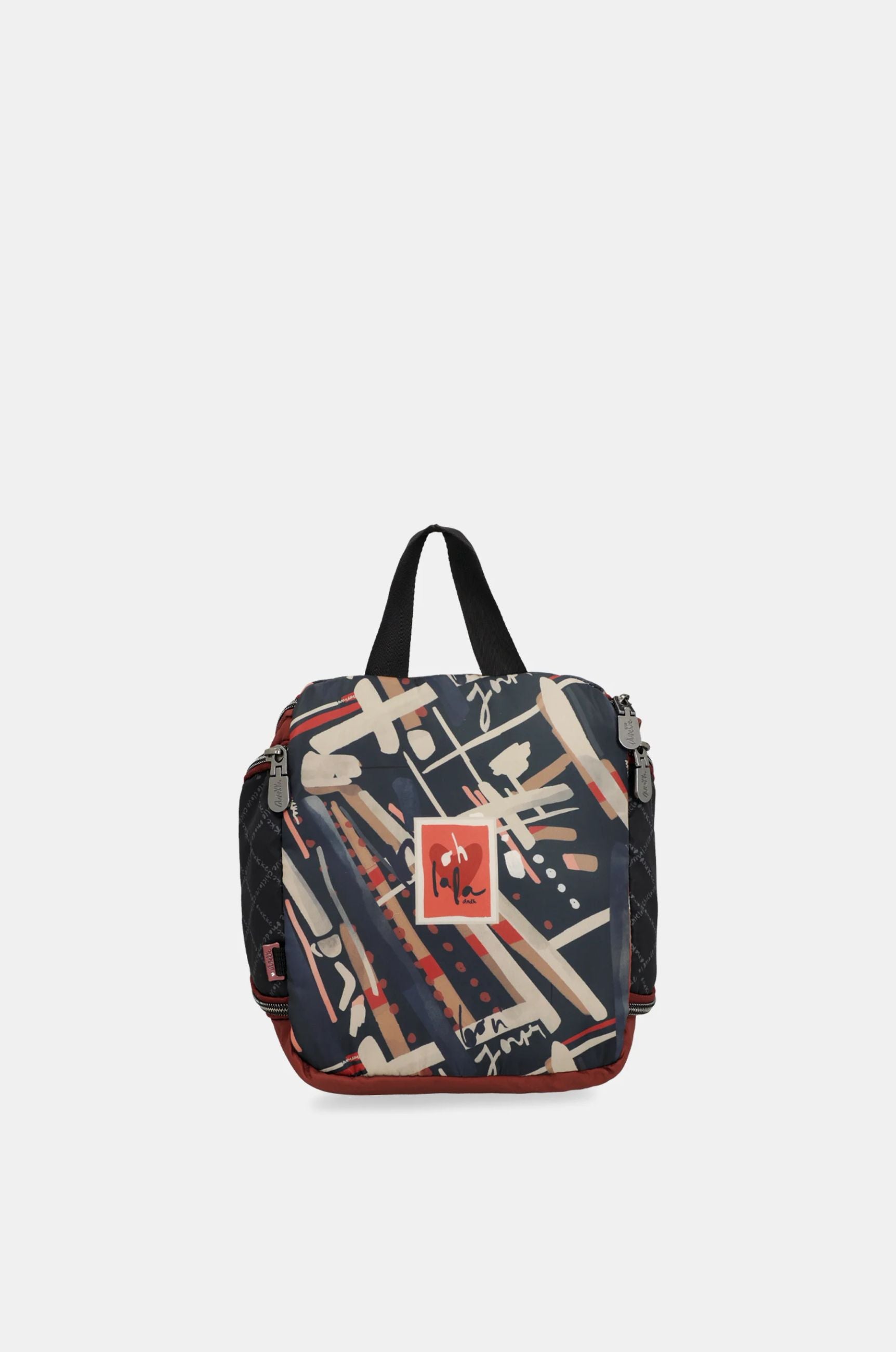 Beauty case Anekke Paris con stampa illustrata