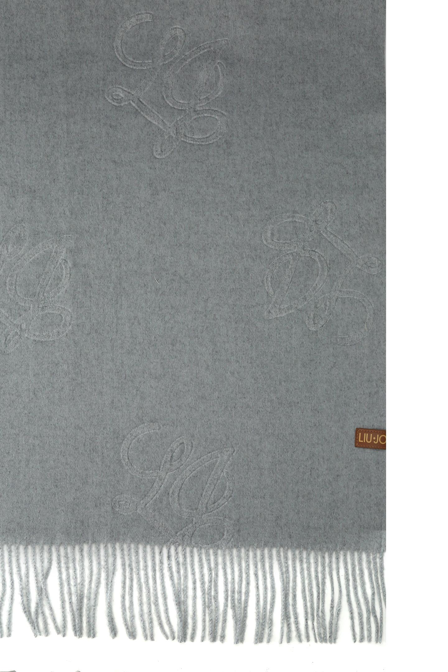 Liu Jo Stola Donna con Logo Monogram e Frange