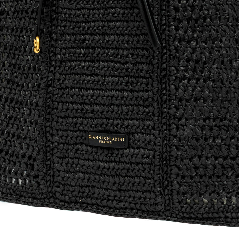 Borsa Shopper Gianni Chiarini Nefeli in crochet extra large