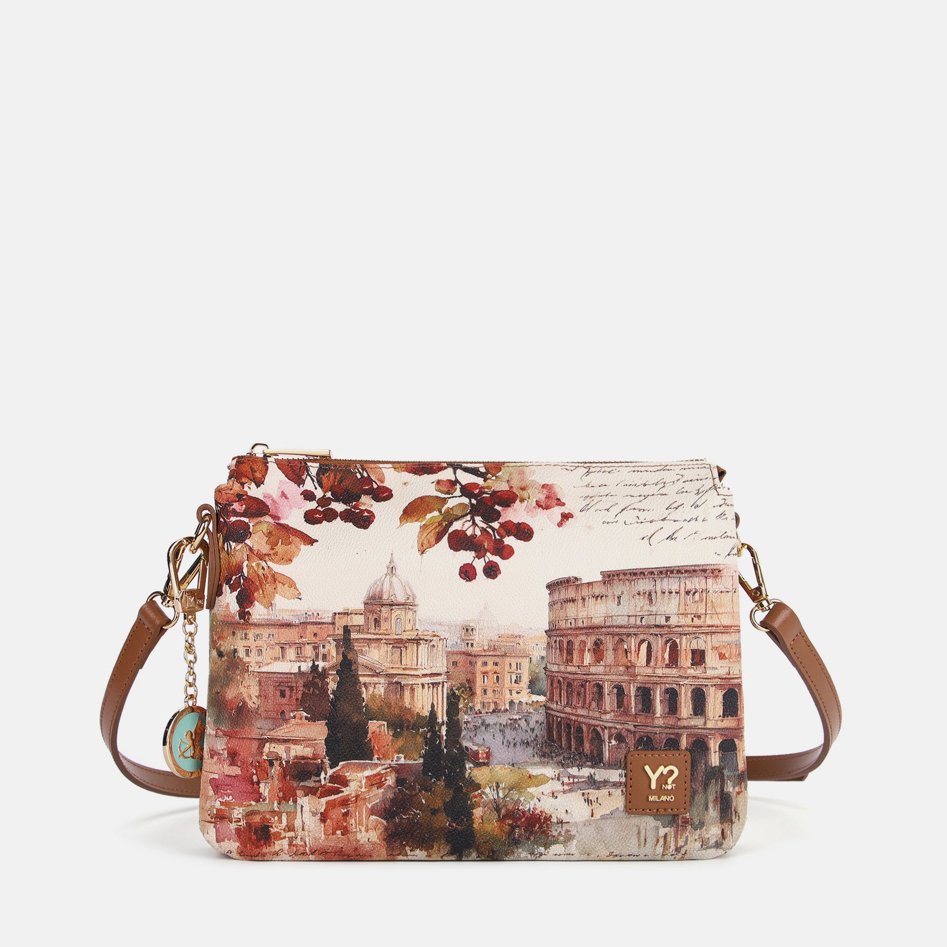 Ynot? Yes Bag Borsa a Tracolla Donna con Due Scomparti