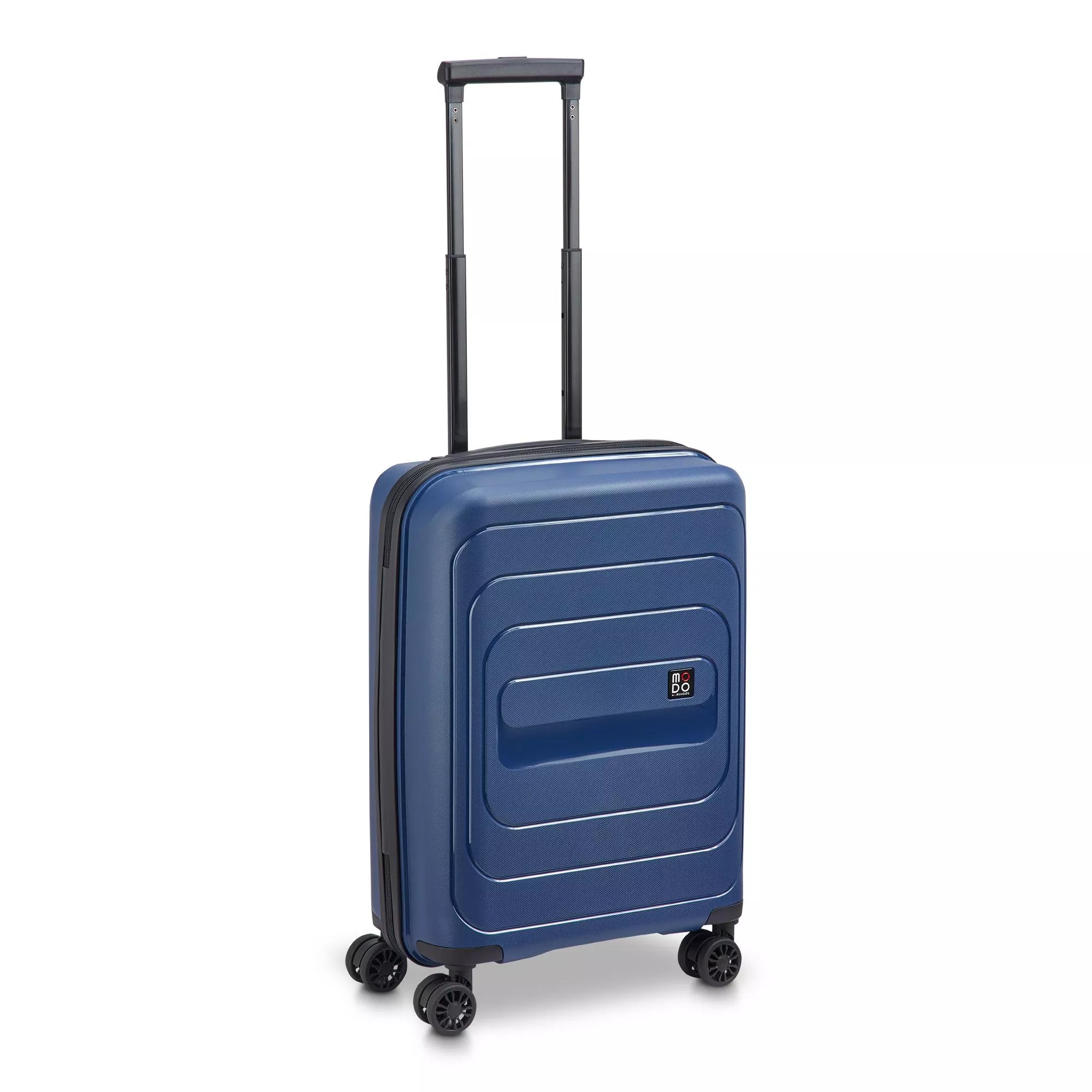 Modo by Roncato Trolley Bagaglio a Mano 4 Ruote Rigido 55x40x20 BLU TU | Giò Fashion