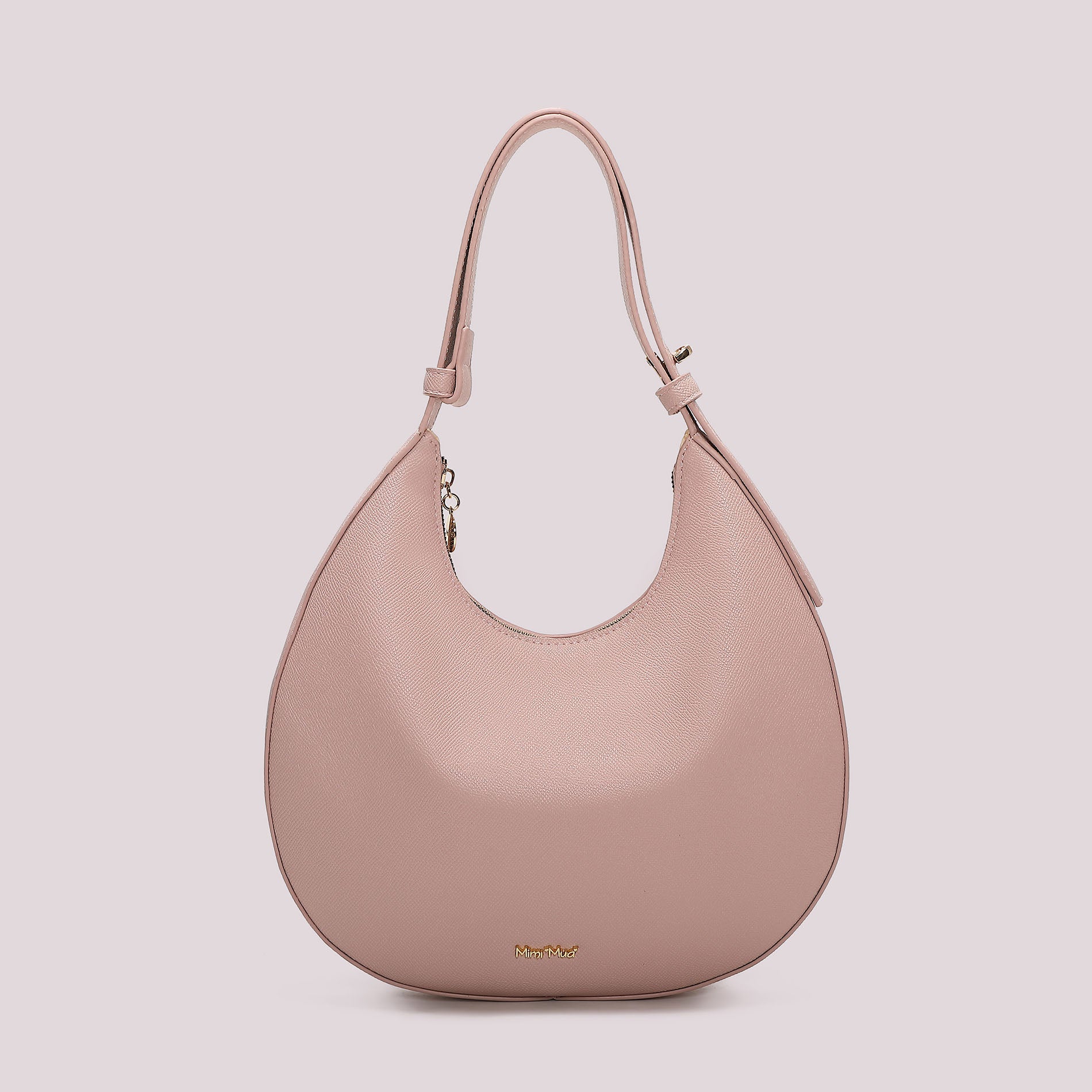 Mimi Mua borsa a mano minimal elegante con design morbido Rosa TU | Giò Fashion
