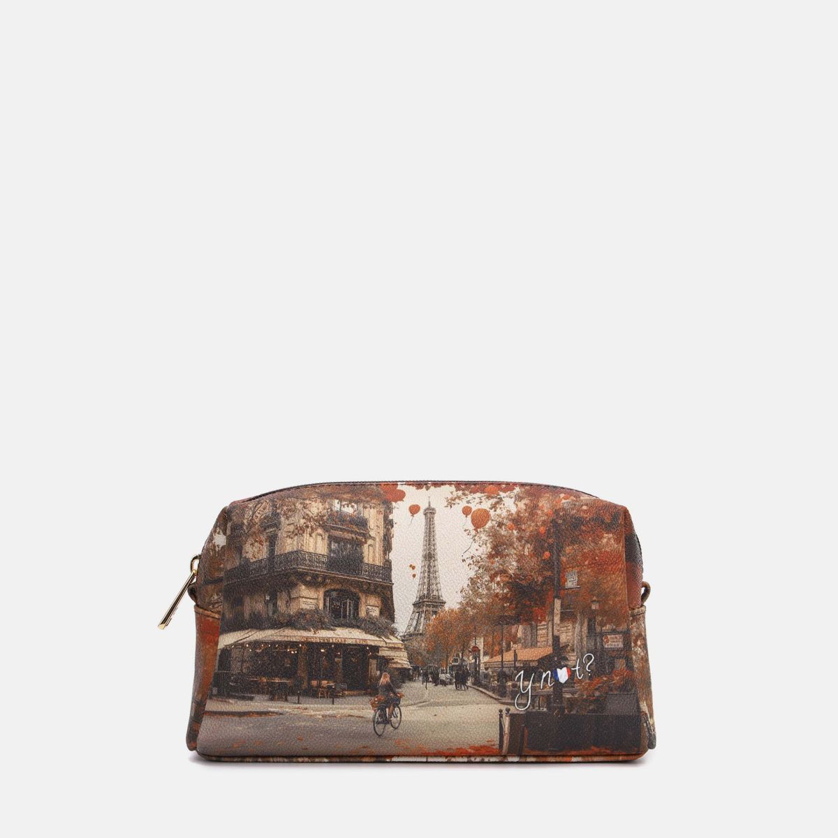 Ynot? Yes Bag Beauty Case Grande Donna in Ecopelle con Zip