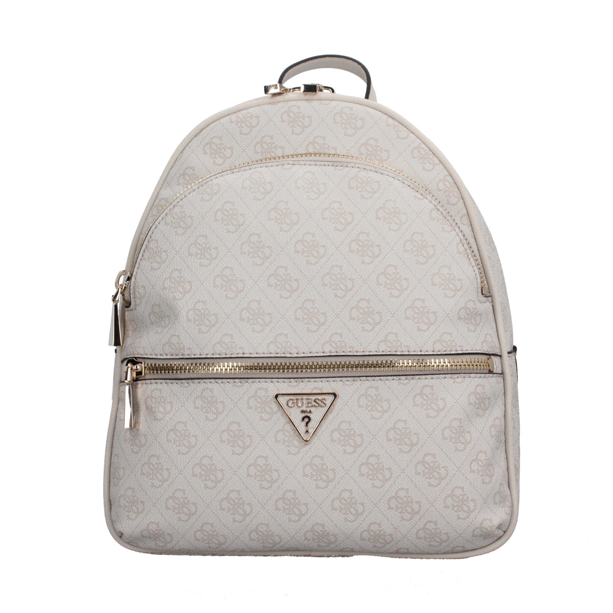 Zaino ecopelle Guess Manhattan BIANCO LOG TU | Giò Fashion