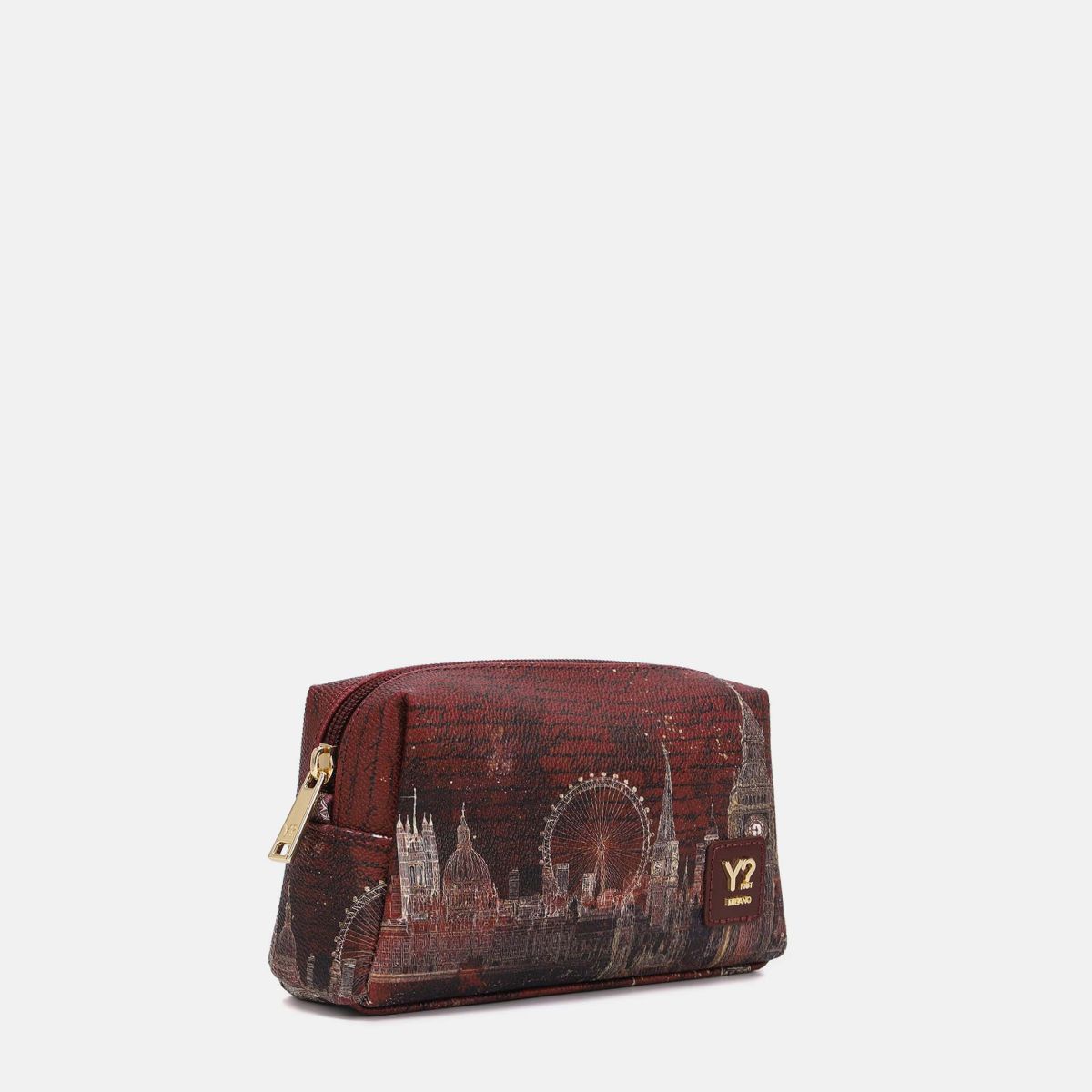 Ynot? Yes Bag Beauty Case Donna in Ecopelle con Zip