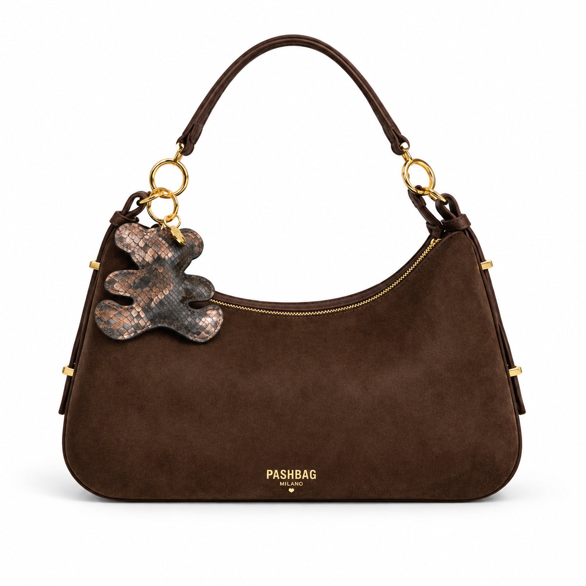 Borsa Hobo Donna PashBag Marlee con Tracolla Rimovibile