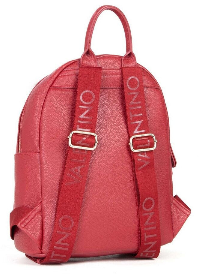 Zaino Valentino con logo frontale e spallacci regolabili Rosso TU | Giò Fashion