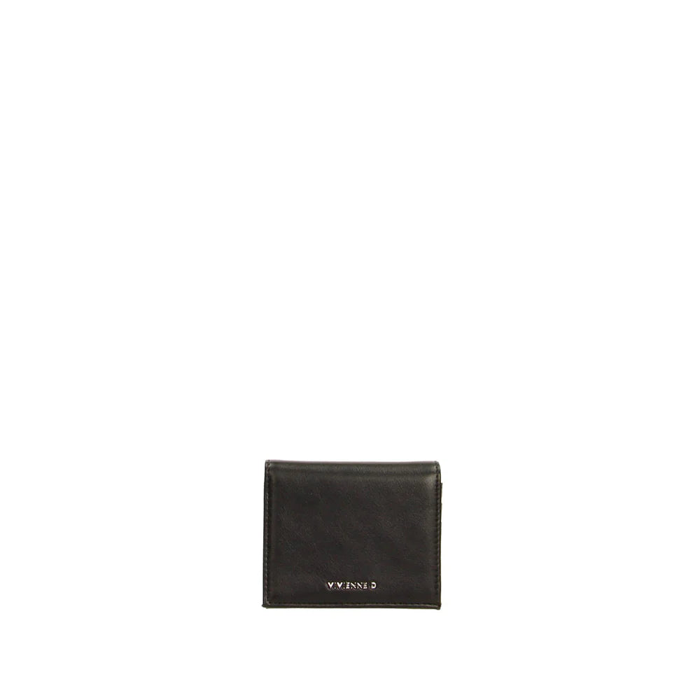 Portafoglio Vivienne D uomo compatto design moderno elegante Nero TU | Giò Fashion