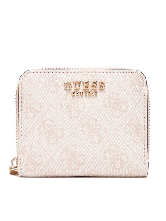 Guess portafoglio con logo in rilievo e cinturino da polso Rosa TU | Giò Fashion