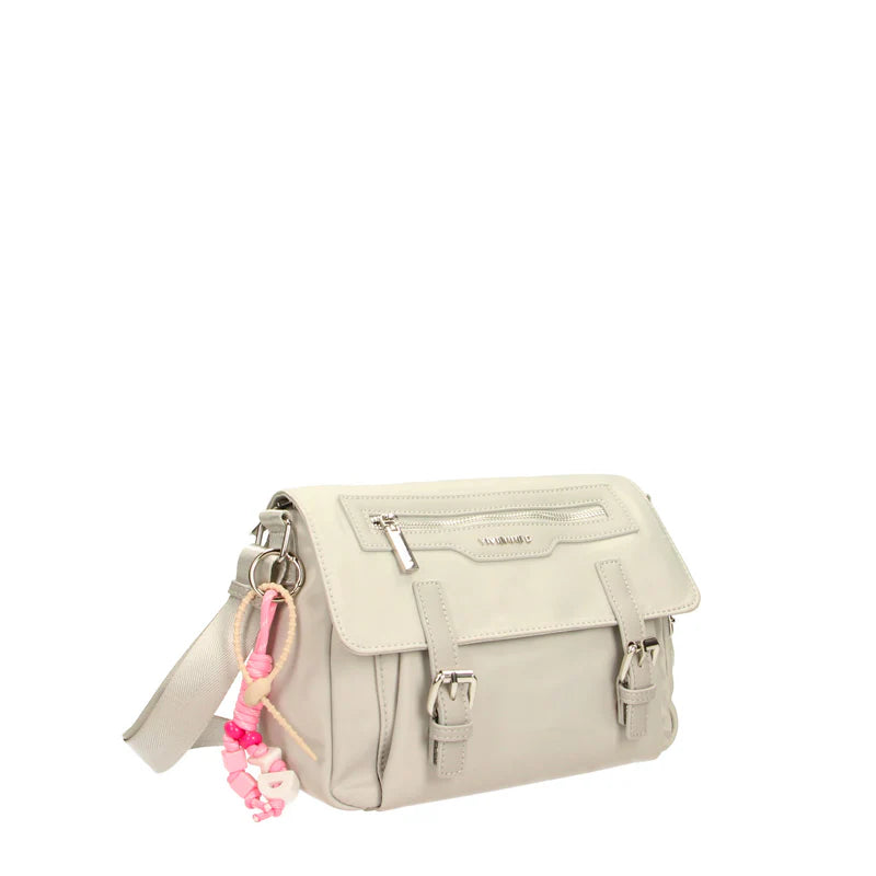 Borsa Vivienne D donna a tracolla design moderno compatto elegante GRIGIO TU | Giò Fashion