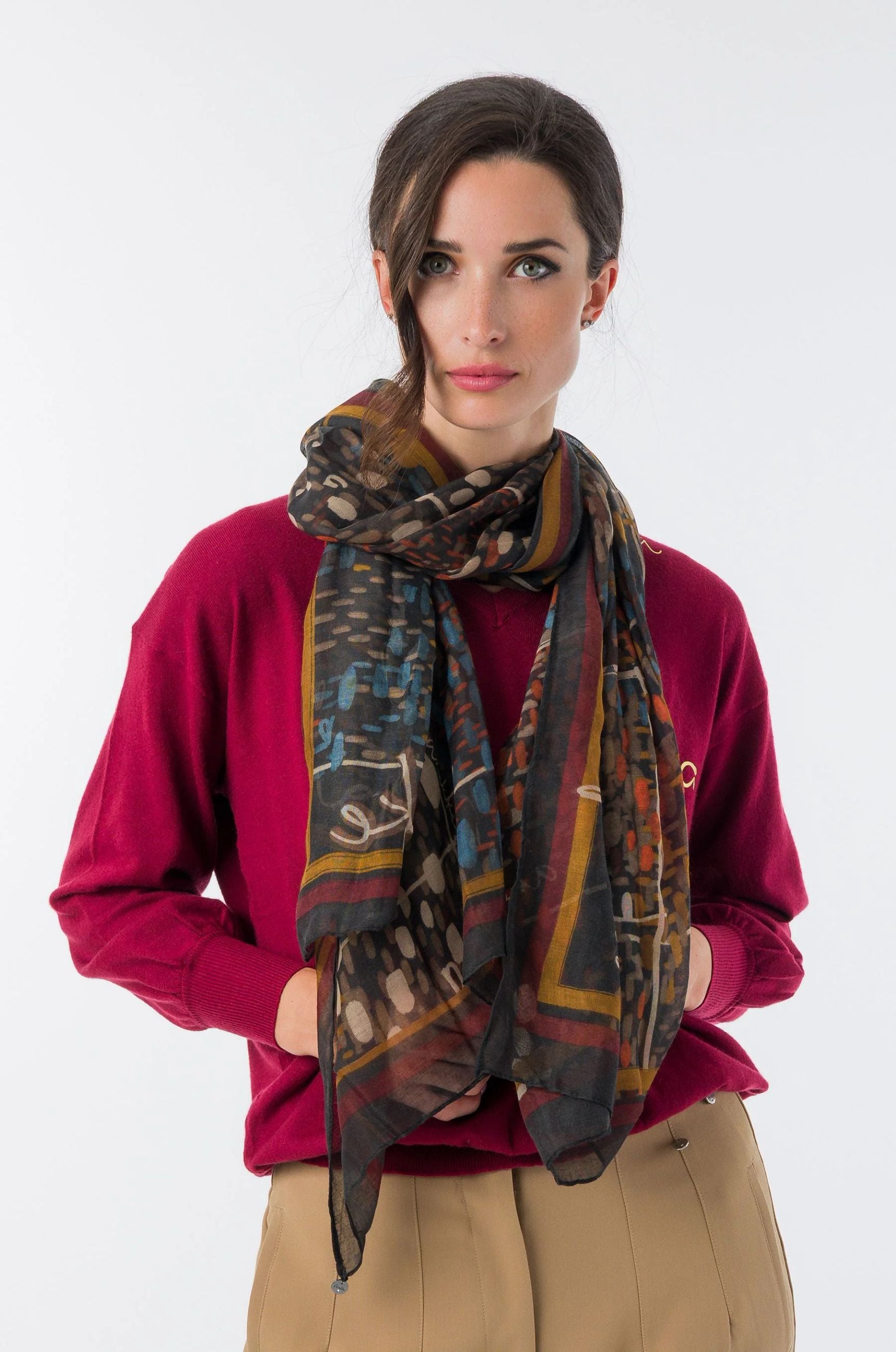 Foulard Donna Anekke Leggero e Morbido