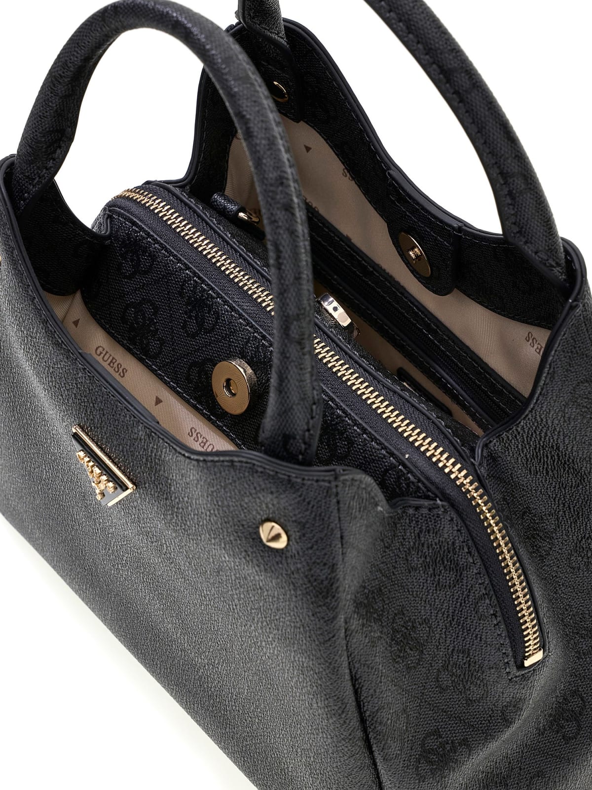 Guess Borsa a Mano Donna con Tracolla e Pochette