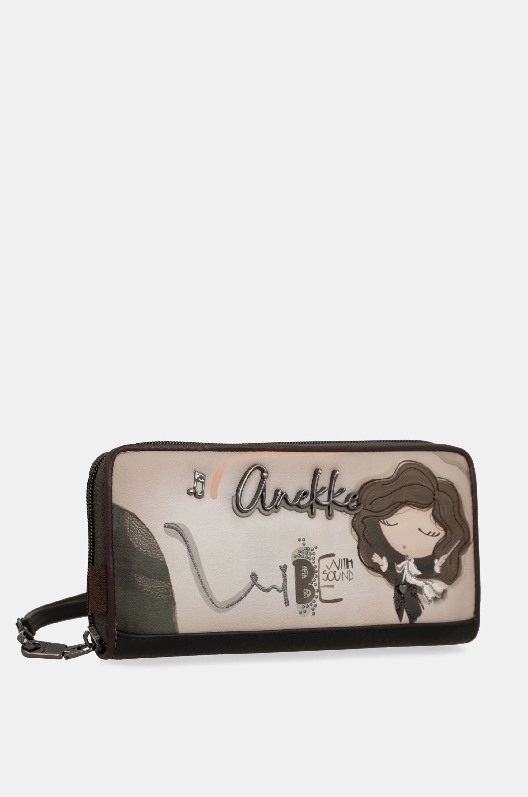 Portafoglio Rigido Grande Donna Anekke con RFID