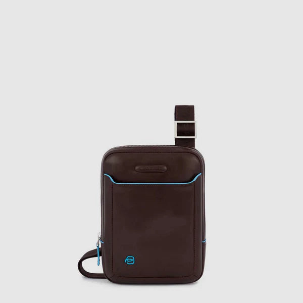 Tracolla Piquadro porta iPad linea Blue Square MOGANO TU | Giò Fashion