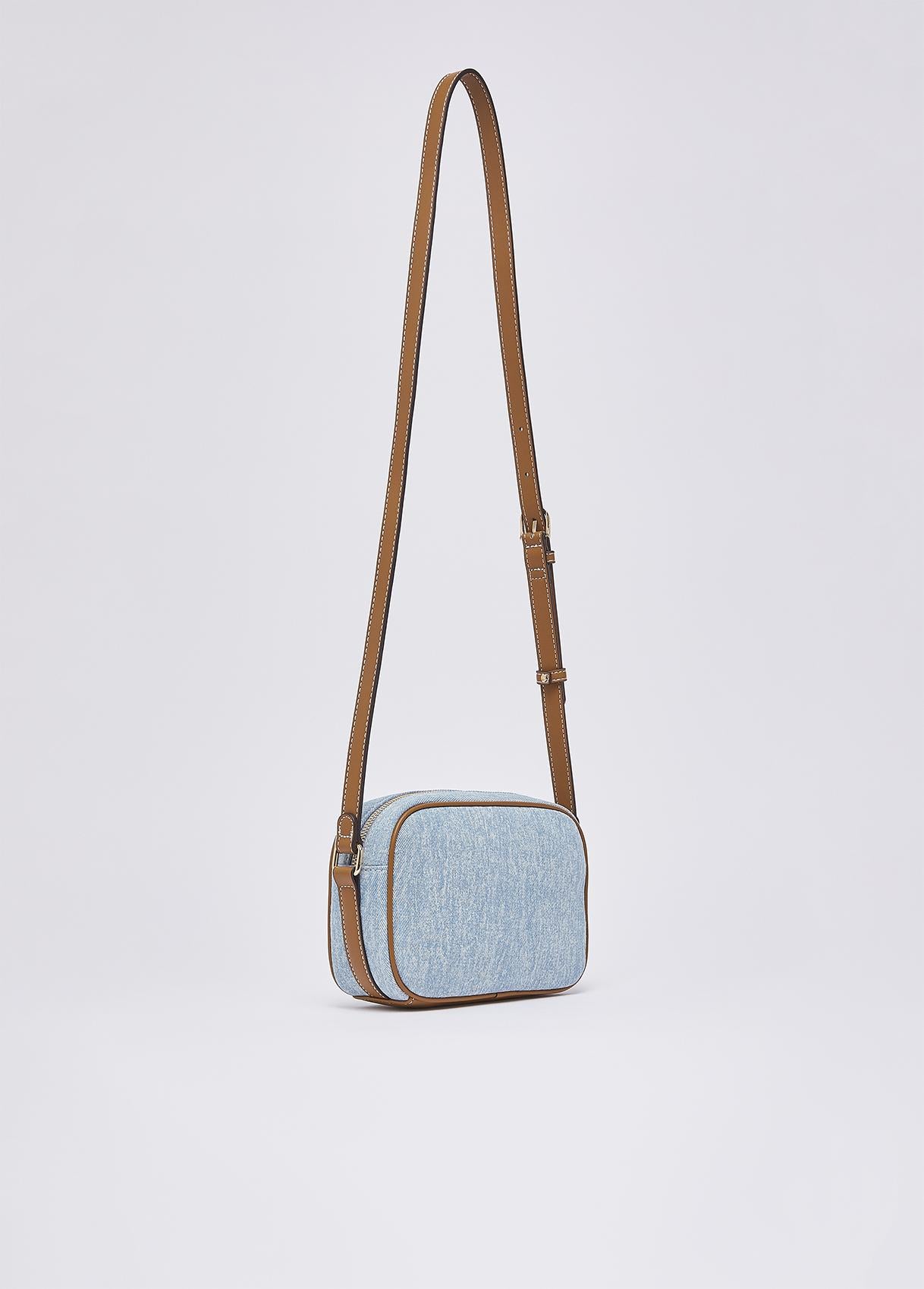 Borsa Tracolla Liu Jo con Logo Frontale e Tracolla Regolabile Denim TU | Giò Fashion