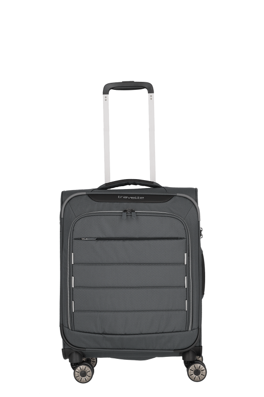 Trolley da cabina Travelite ecosostenibile in materiale riciclato Grigio TU | Giò Fashion
