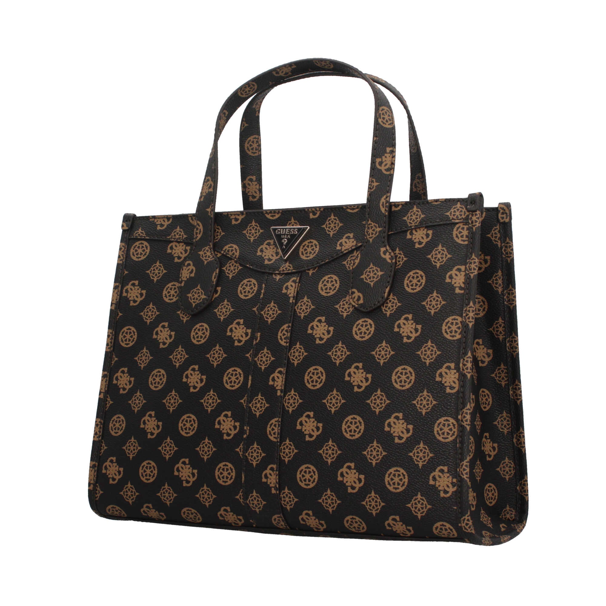Guess Borsa A Tracolla Donna Vintage Sml Gfrnd, Carbone – Satchel Di Tendenza