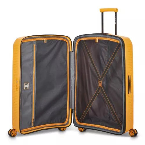 Trolley Grande Roncato Espandibile 4 Ruote Scocca Rigida Giallo TU | Giò Fashion