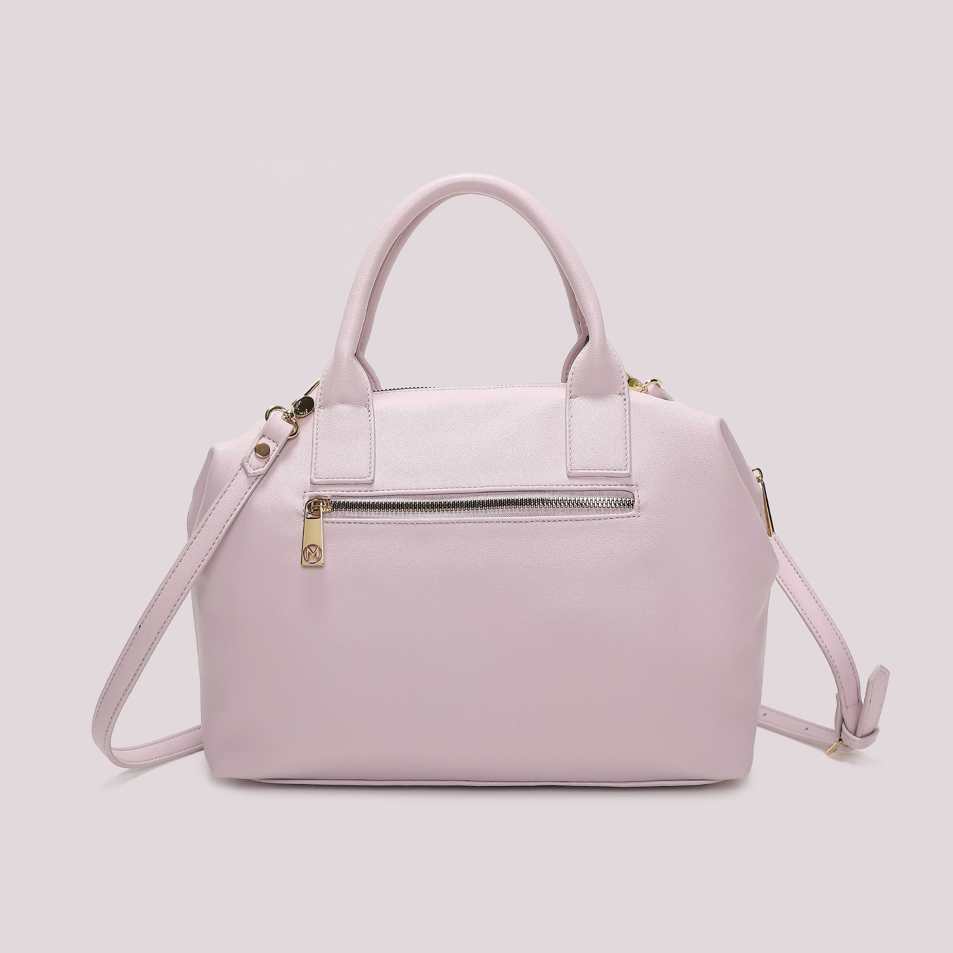 Borsa a mano donna Mimi Mua con tracolla e motivo trapuntato stile elegante Lilla TU | Giò Fashion