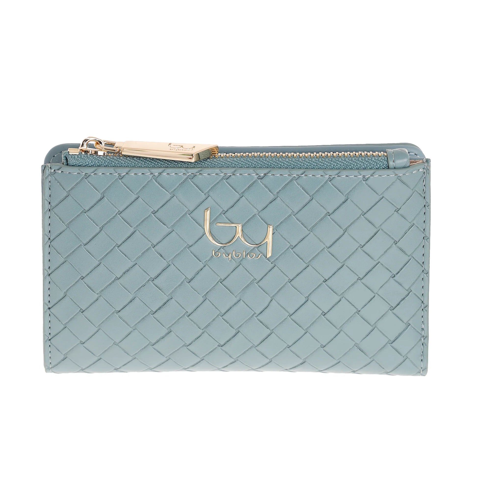 Portafoglio Donna By Byblos Bliss Intrecciato Compatto con Zip