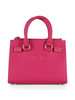 Borsa Liu Jo a mano con logo in rilievo Rosa TU | Giò Fashion