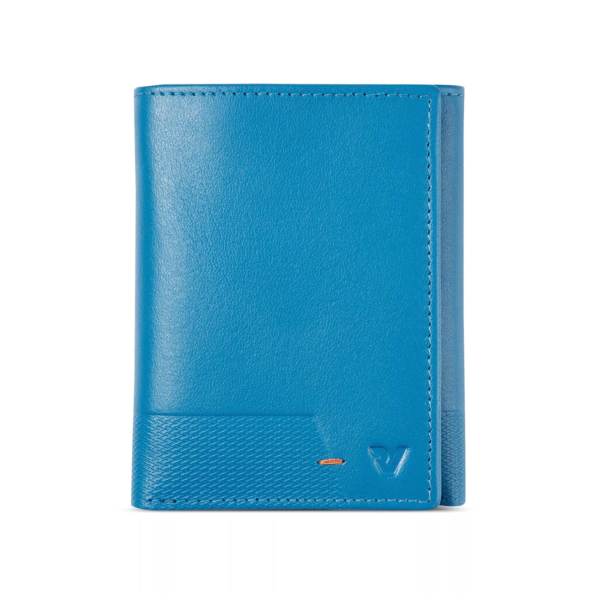 Roncato portafoglio uomo in pelle con scomparti multipli e protezione RFID DENIM TU | Giò Fashion