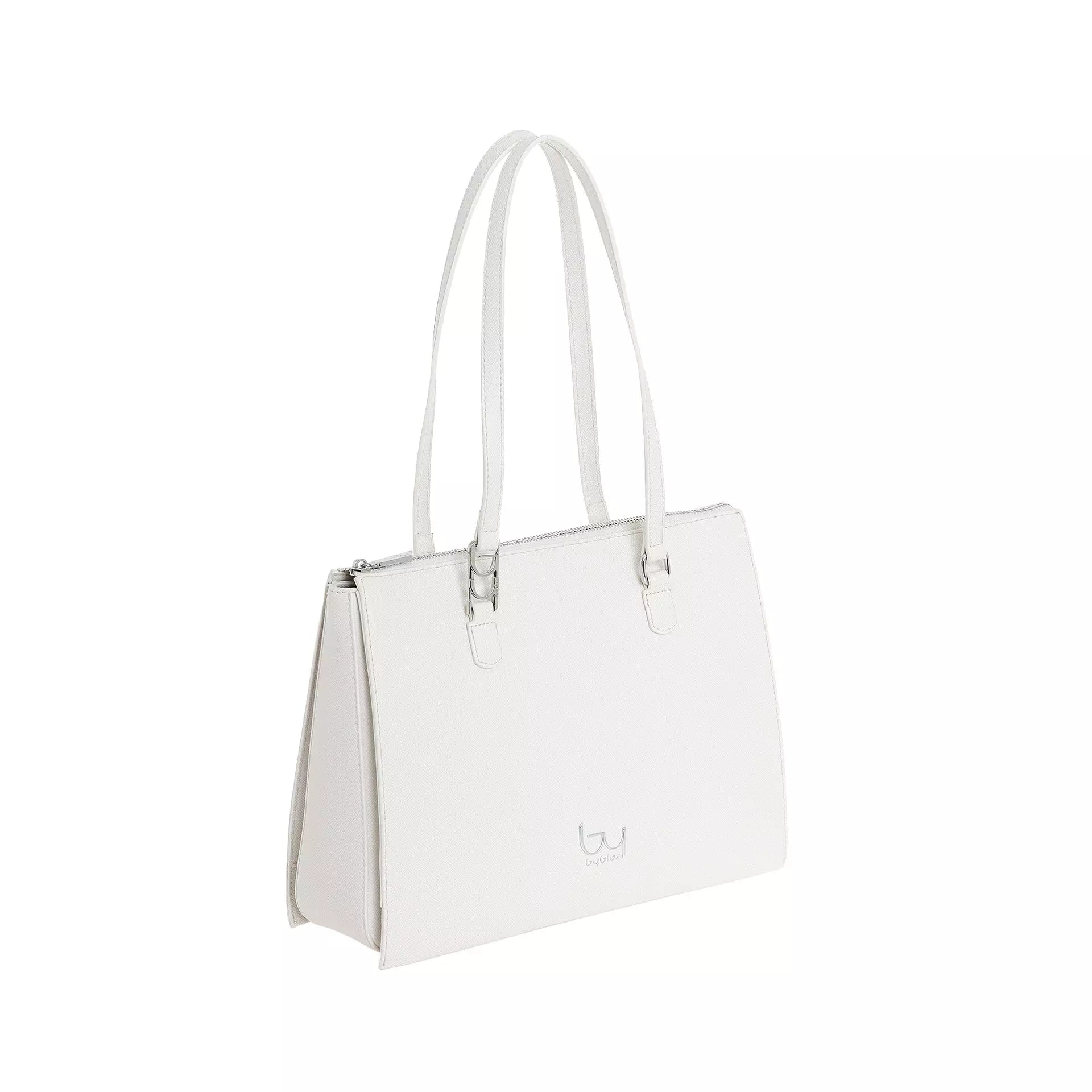 Borsa a spalla Byblos donna elegante con zip superiore e design essenziale
