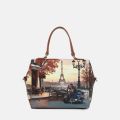 Ynot borsa Boston con doppi manici KISS PARIS TU | Giò Fashion
