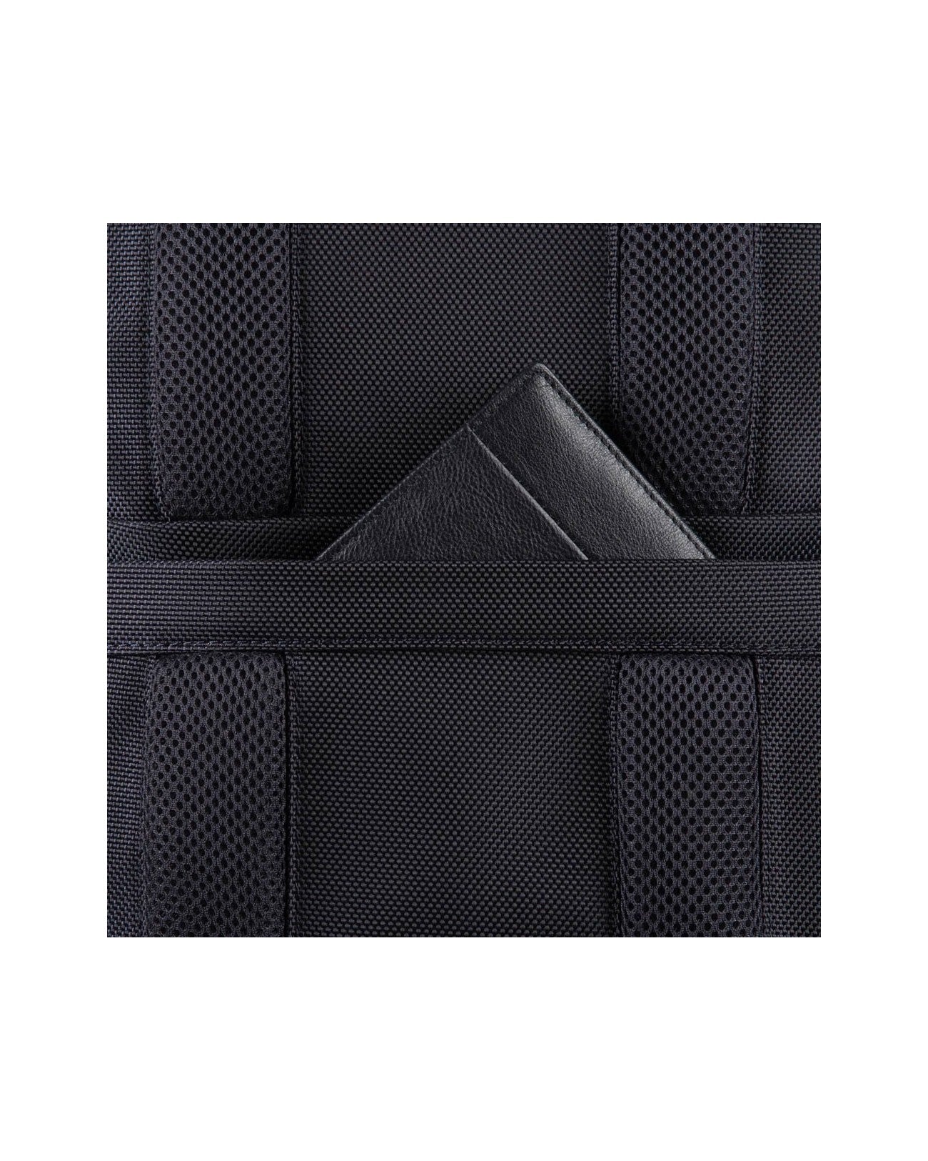 Zaino Piquadro BagMotic Porta PC 14" e iPad con CONNEQU Nero