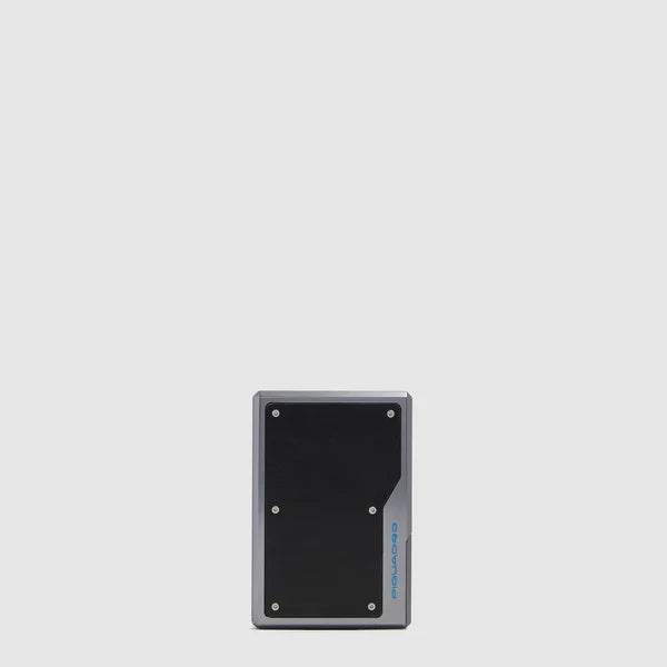 Portacarte MagSafe® in Alluminio e Pelle con Protezione RFID