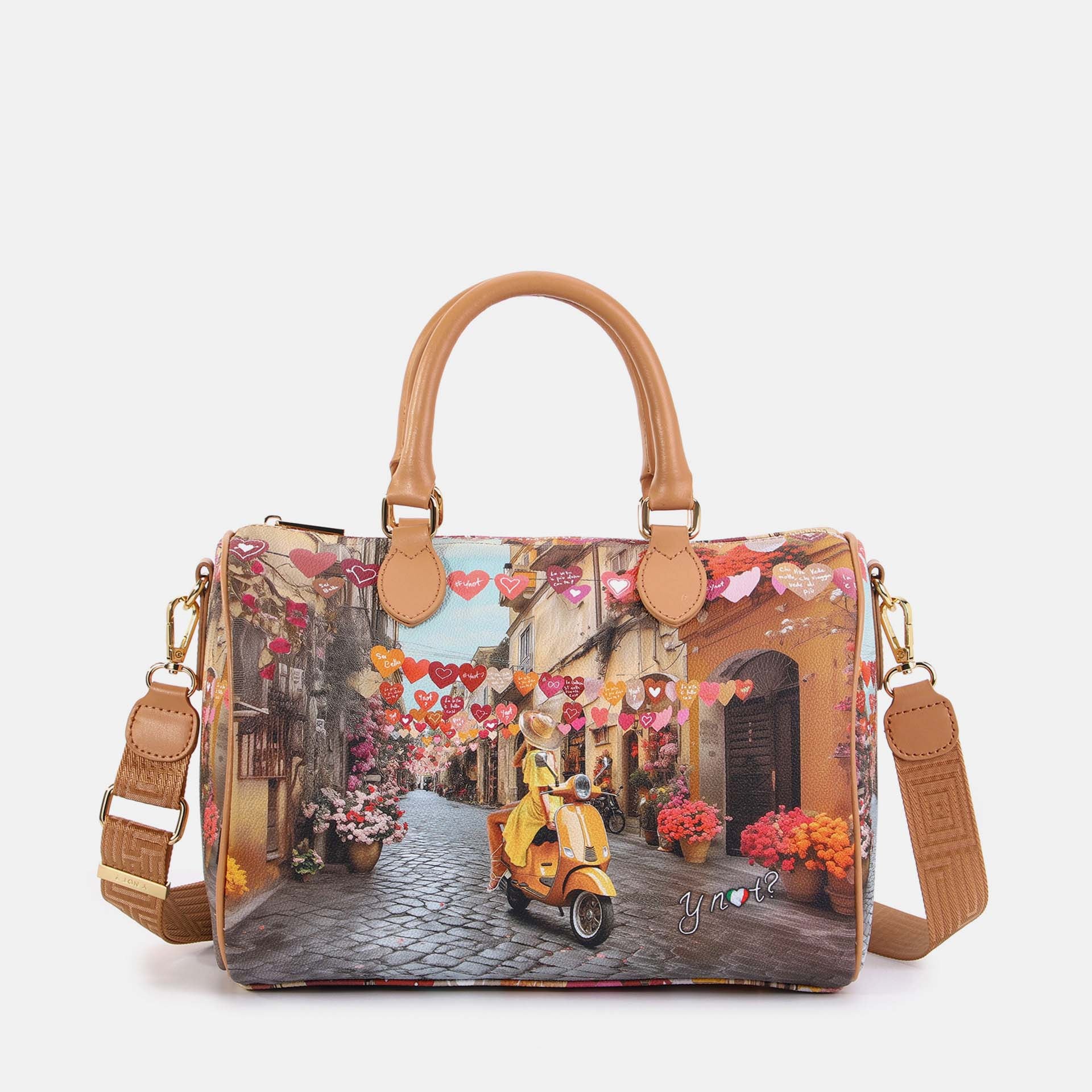 Y-Not Borsa Boston YesBag Napoli Core TU | Giò Fashion