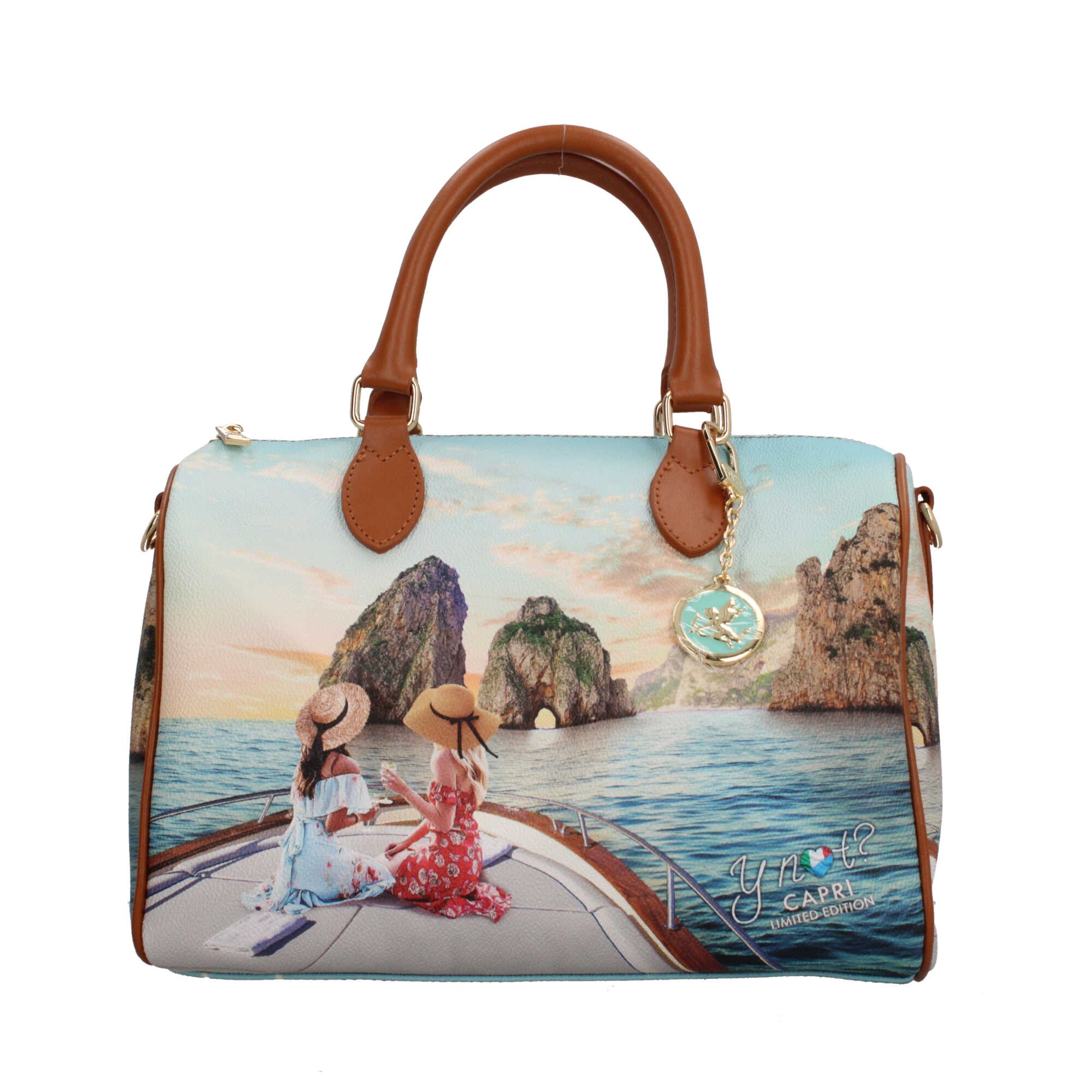 Y-Not Borsa Boston YesBag NAPOLI TU | Giò Fashion