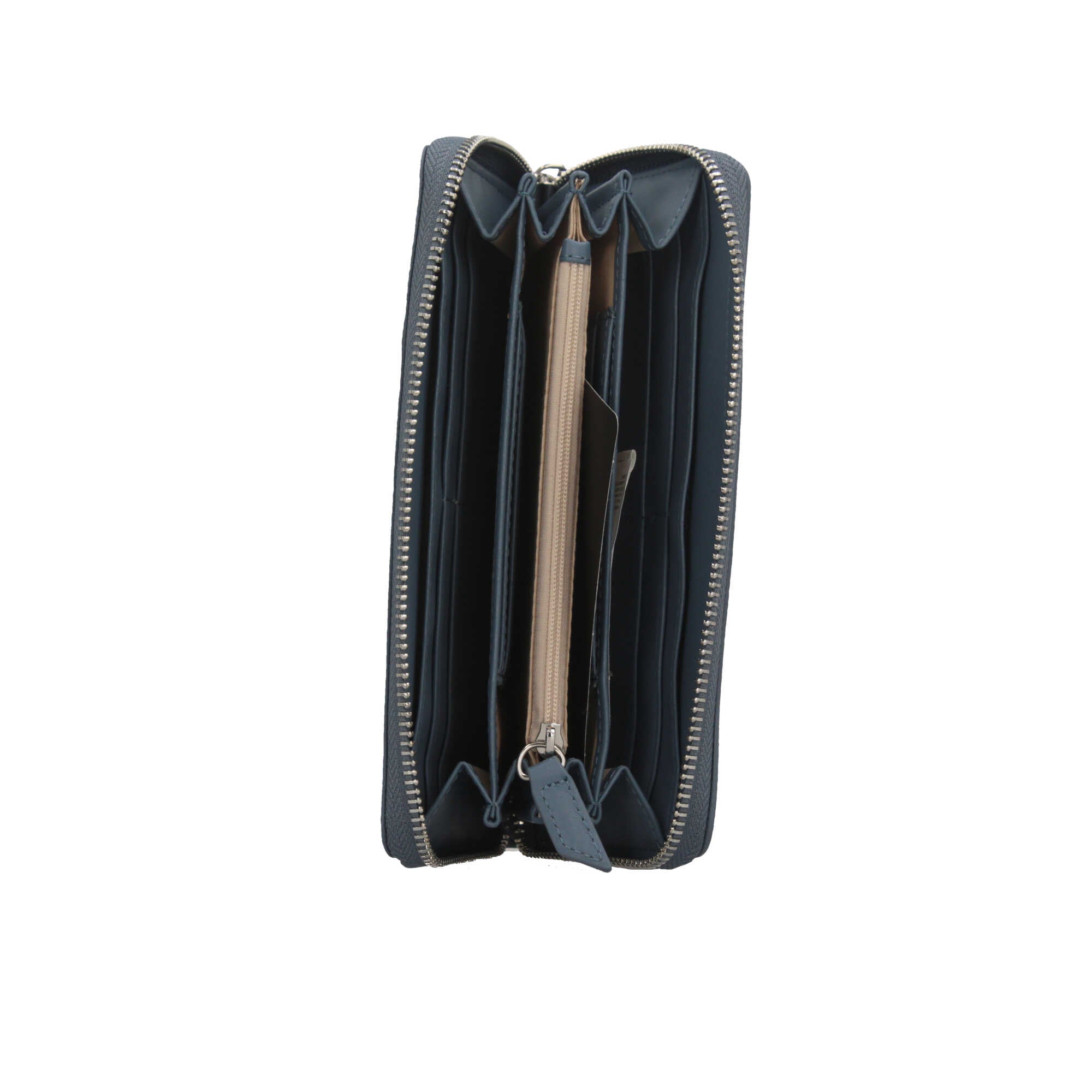 Portafoglio in Ecopelle con Chiusura Zip By Byblos BLU TU | Giò Fashion