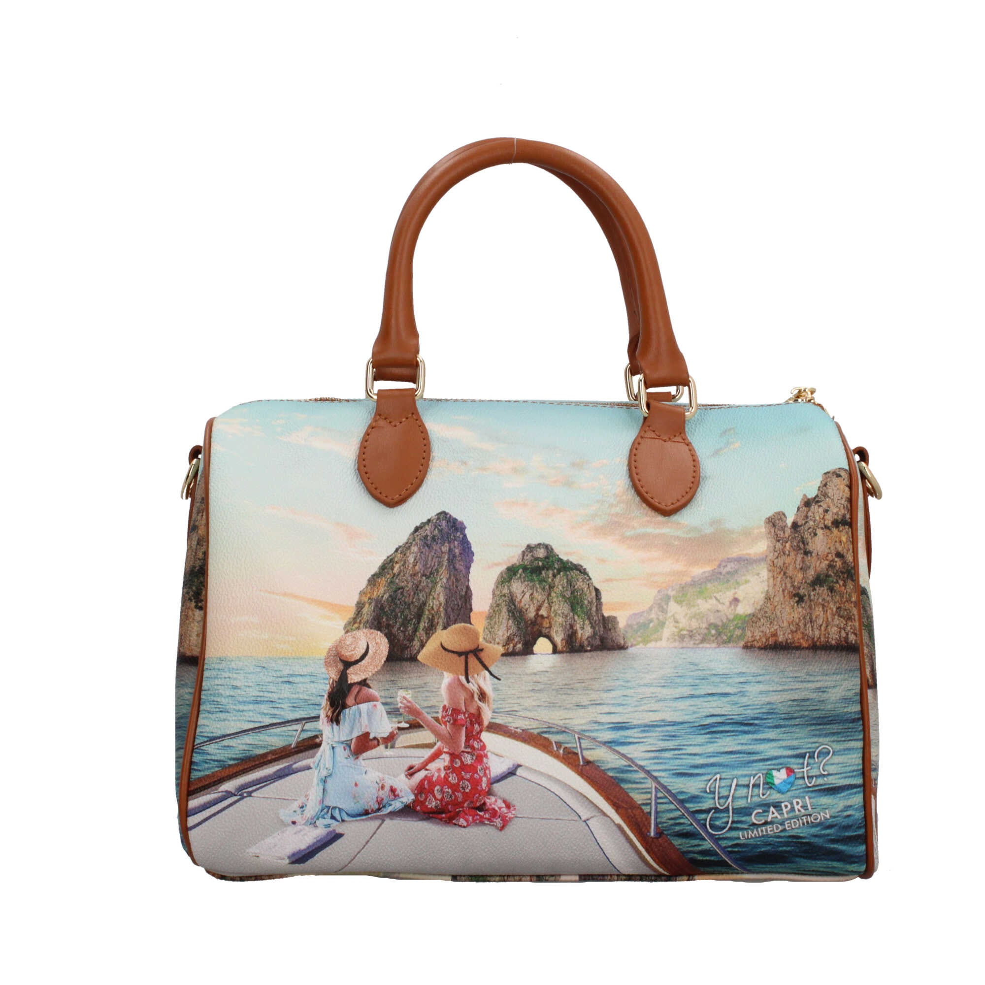 Y-Not Borsa Boston YesBag NAPOLI TU | Giò Fashion