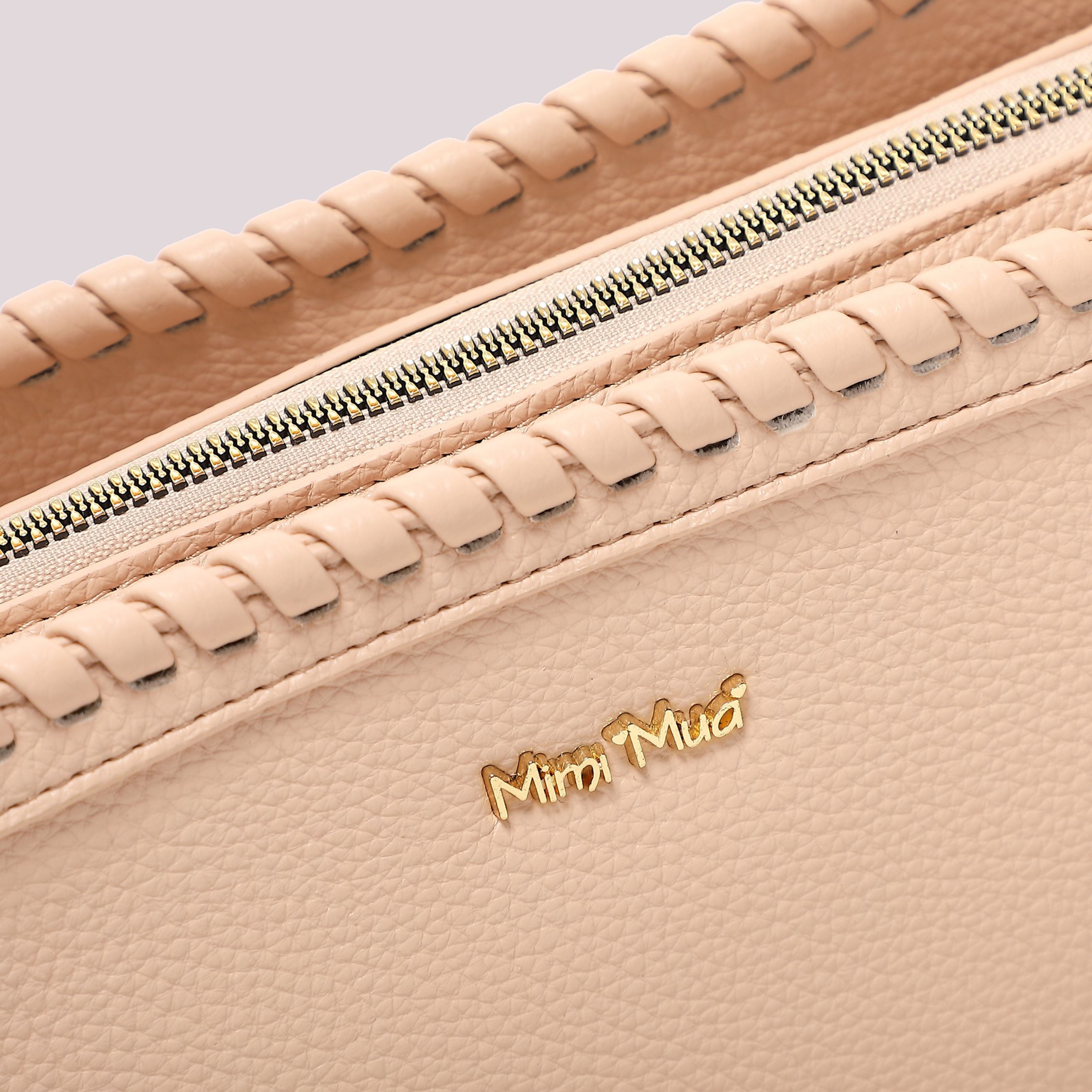 Borsa a Tracolla Mimi Mua Bordo Intrecciato