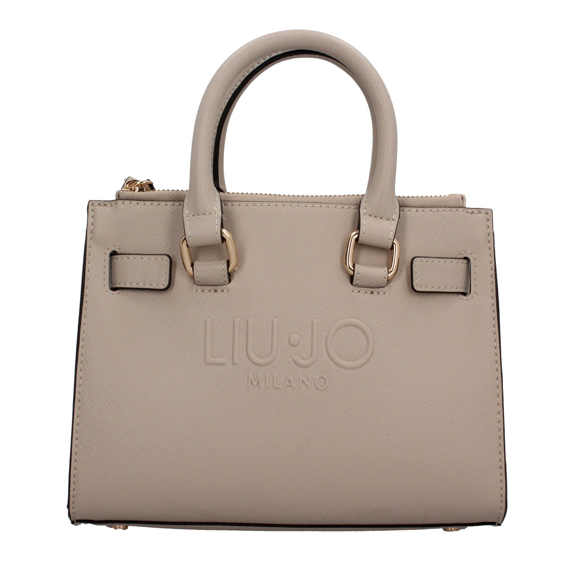 Borsa Donna Liu Jo con Logo in Rilievo e Design Moderno Avorio TU | Giò Fashion