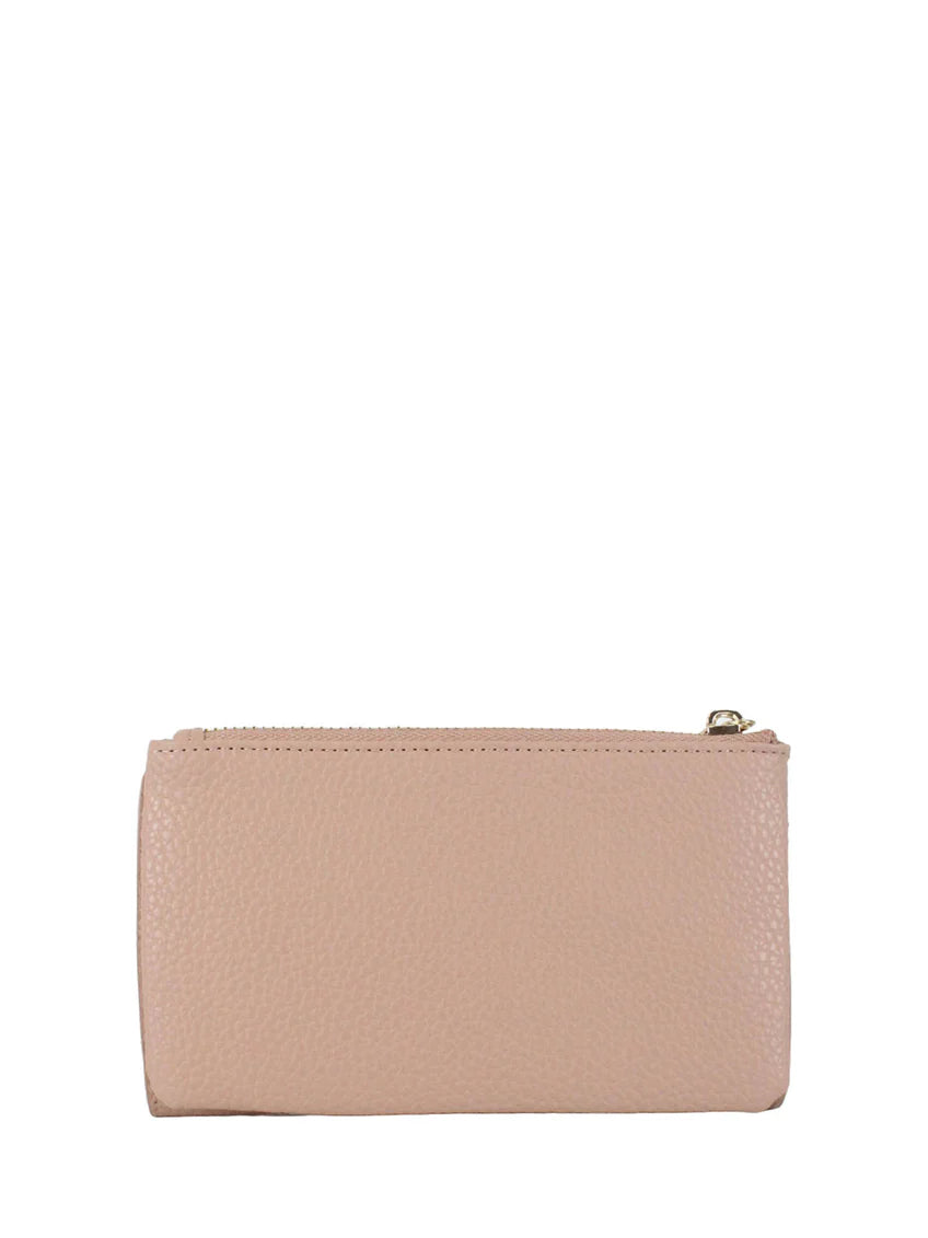 By Byblos portafoglio con chiusura a bottone e zip Rosa TU | Giò Fashion