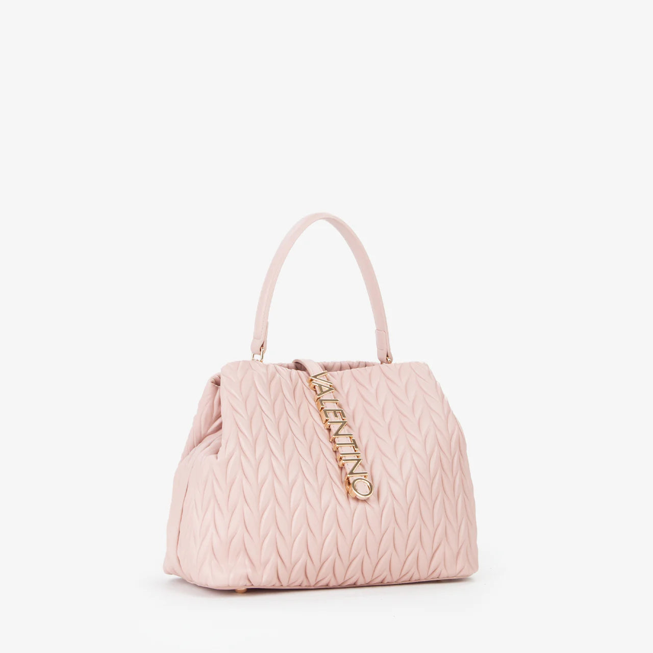 Valentino borsa a mano donna trapuntata con logo Rosa TU | Giò Fashion