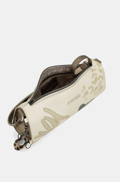 Borsa Pochette Anekke Donna con Tracolla e Chiusura Zip Beige TU | Giò Fashion