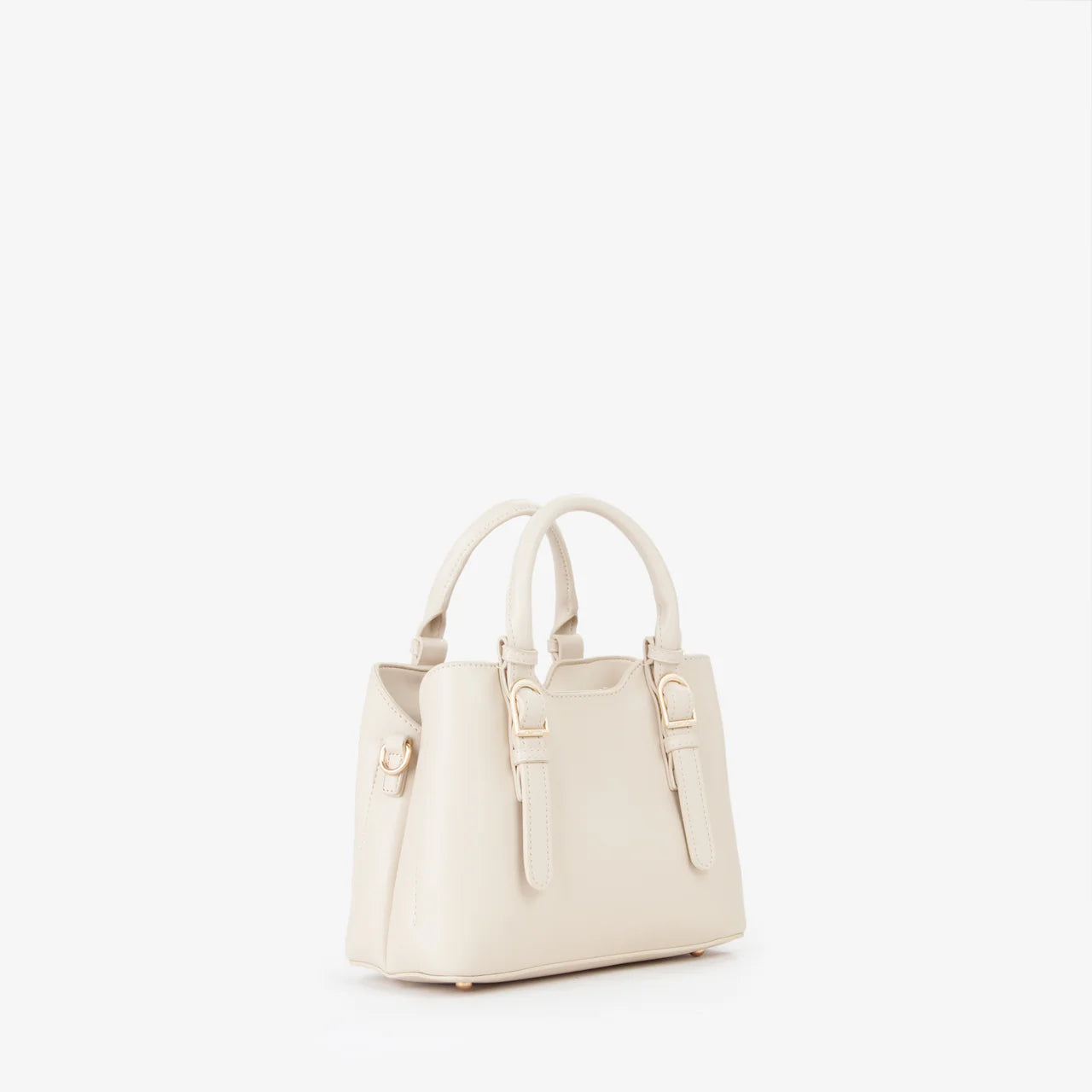 Valentino borsa a mano compatta con tracolla regolabile Avorio TU | Giò Fashion