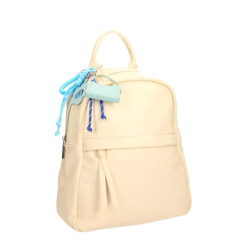 Zaino Vivienne D donna compatto design moderno pratico quotidiano Bianco TU | Giò Fashion