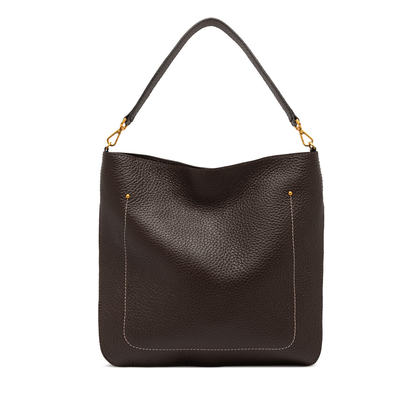 Borsa a spalla Gianni Chiarini in pelle martellata Marrone TU | Giò Fashion