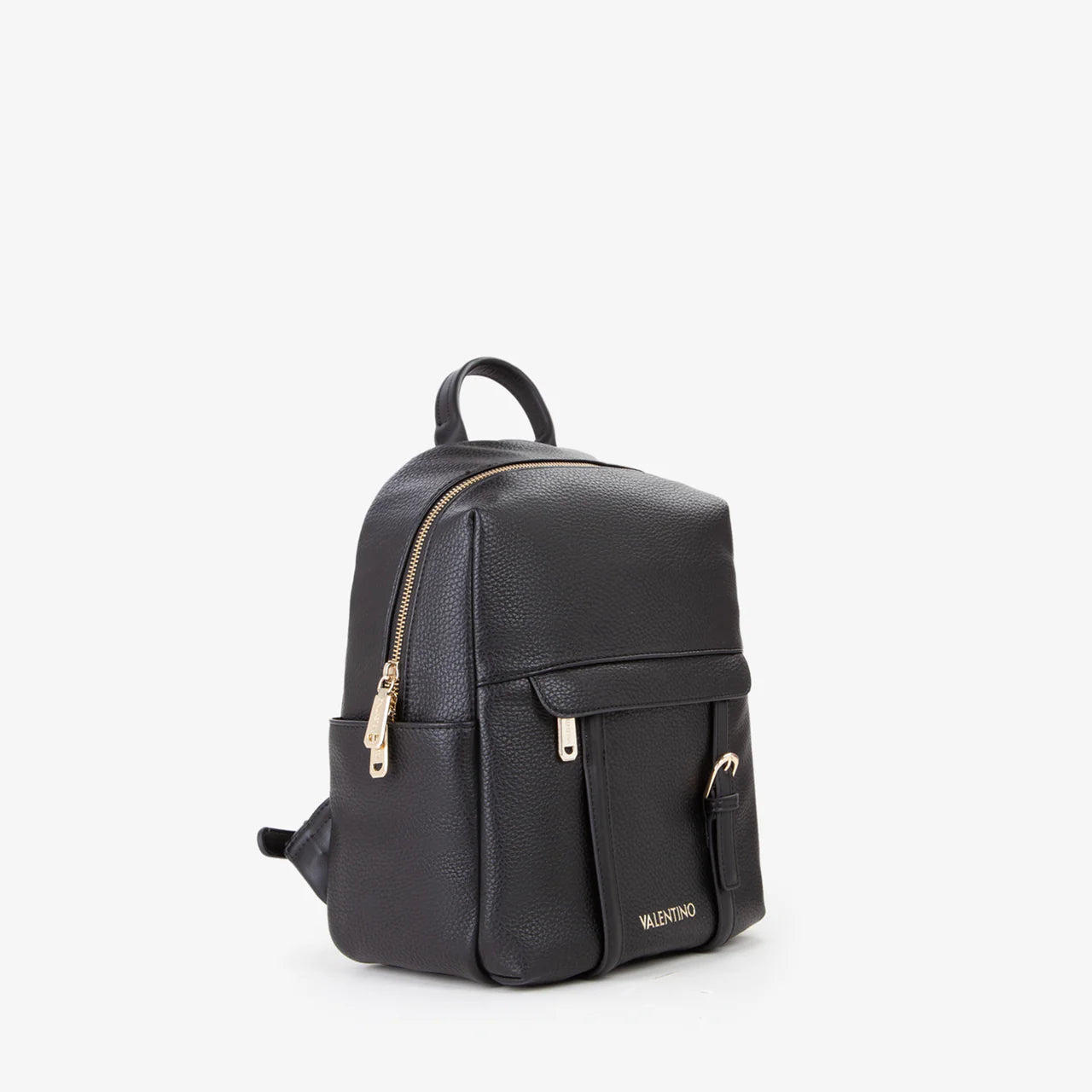 Valentino zaino in ecopelle con tasca frontale Nero TU | Giò Fashion